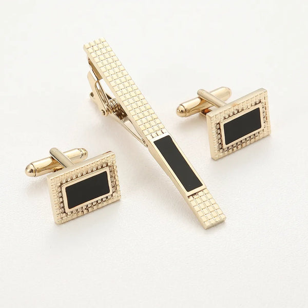 Cufflink & Tie Clip Set - 33
