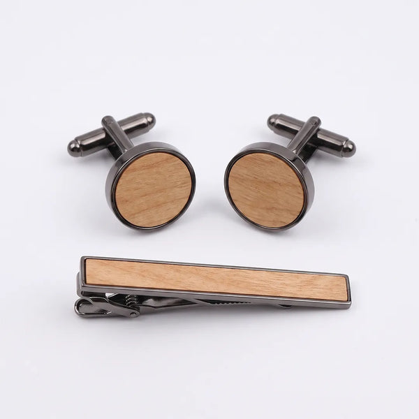 Cufflink & Tie Clip Set - 13