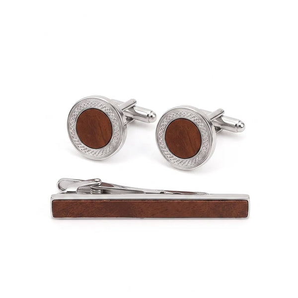 Cufflink & Tie Clip Set - 9