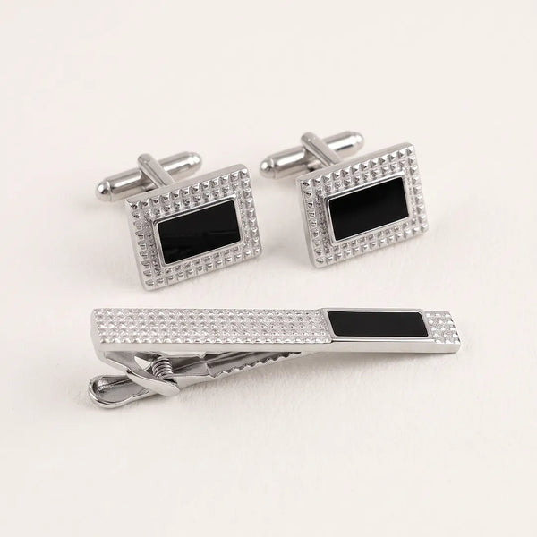 Cufflink & Tie Clip Set - 6