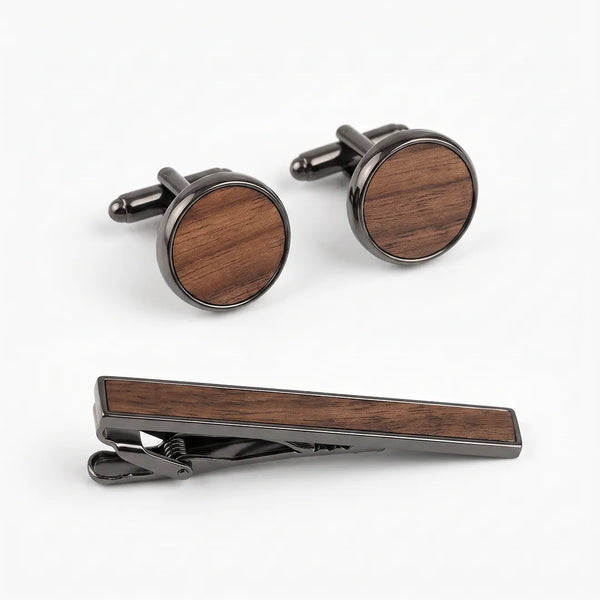 Cufflink & Tie Clip Set - 5