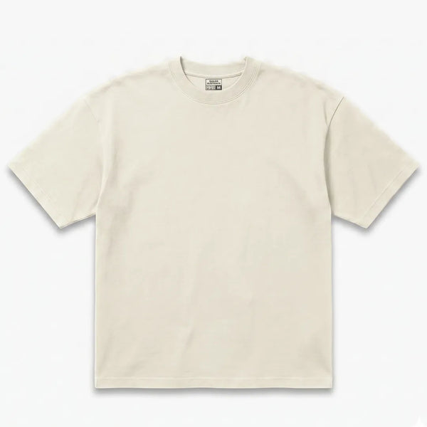 Men's Canvas Drop Shoulder T-Shirt | 285 GSM Heavyweight Cotton
