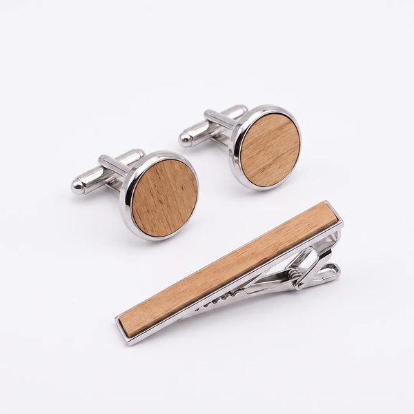 Cufflink & Tie Clip Set - 38