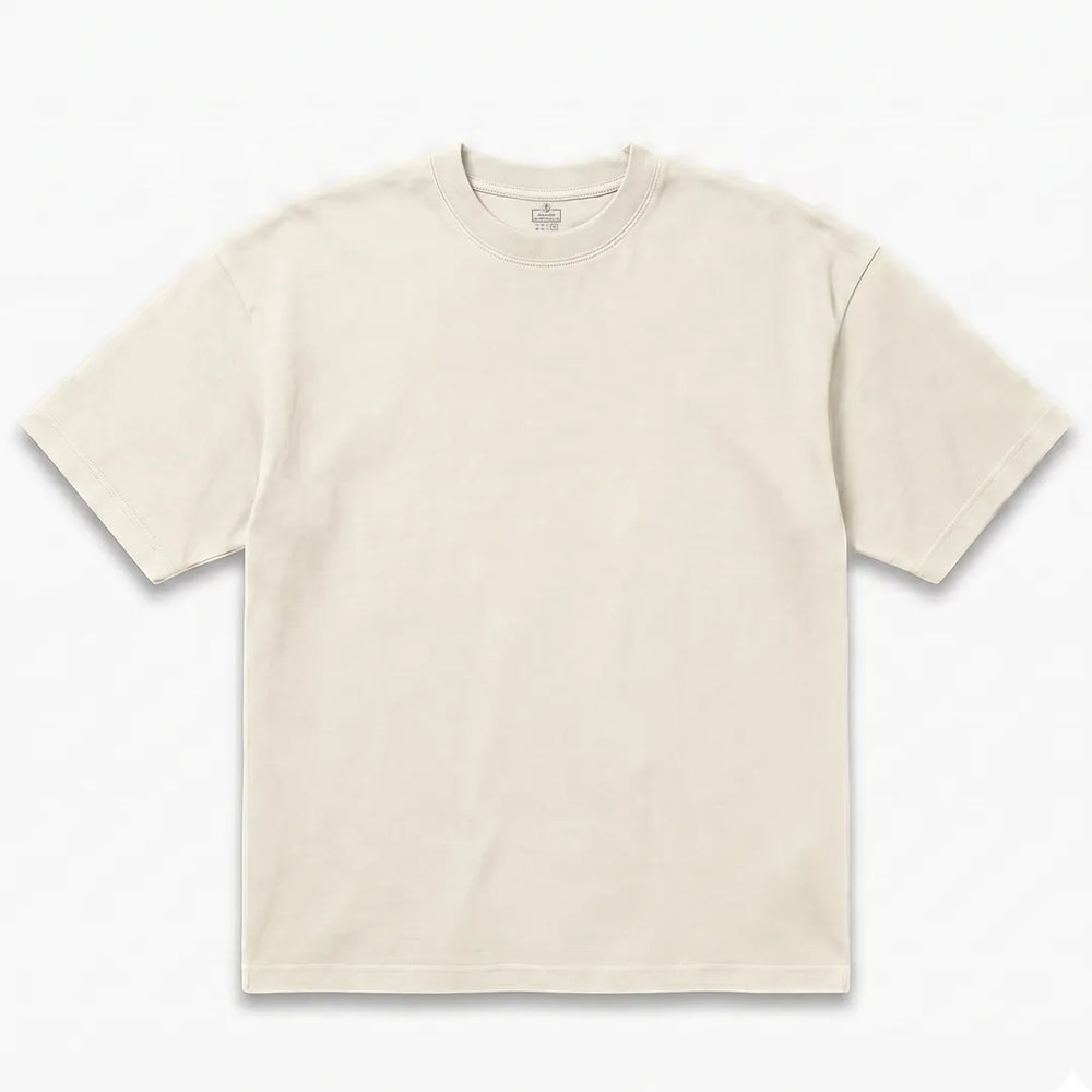 Men's Bone Heavyweight Drop Shoulder T-Shirt | 285 GSM