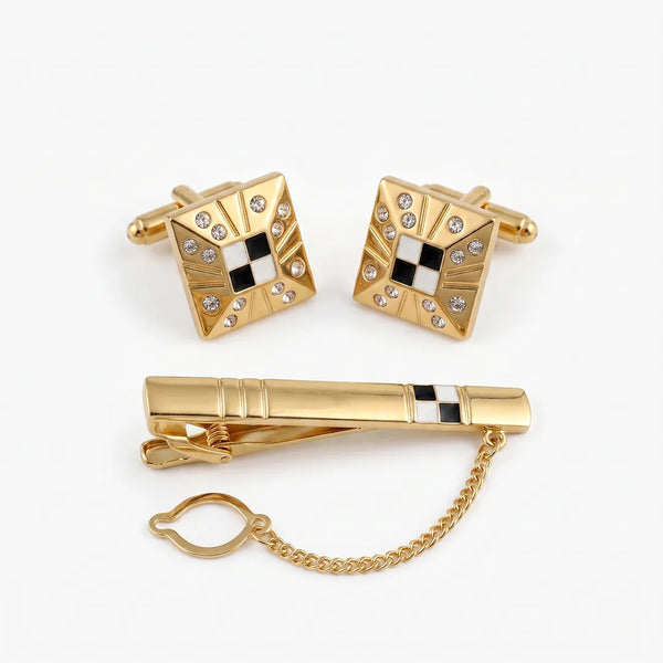 Cufflink & Tie Clip Set - 23