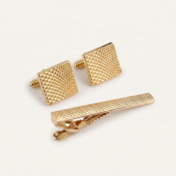 Cufflink & Tie Clip Set - 31
