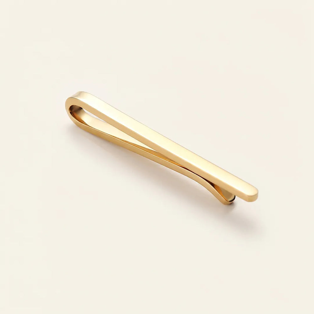 Men's Minimalist Gold Tie Slide | Sailor Australia