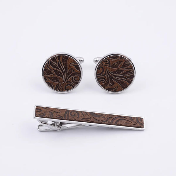 Cufflink & Tie Clip Set - 25