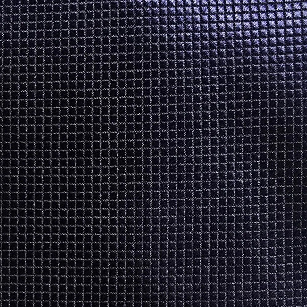 Navy Micro Grid Necktie | Sailor Australia