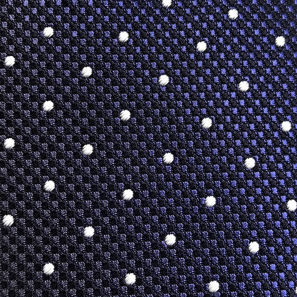 Navy Micro Pin Dot Necktie | Sailor Australia