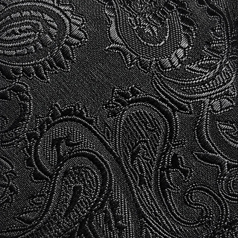 Black Tonal Paisley Necktie | Sailor Australia