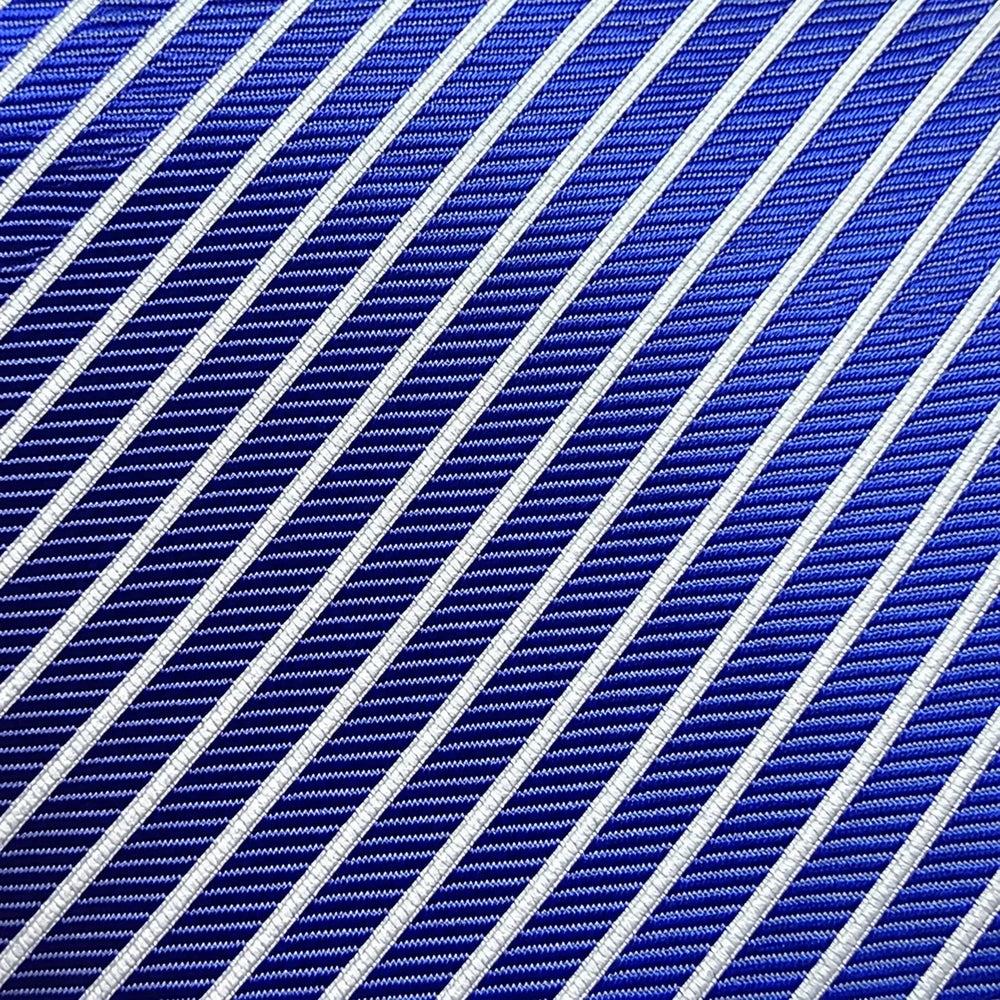 Royal Blue Striped Necktie | Sailor Australia