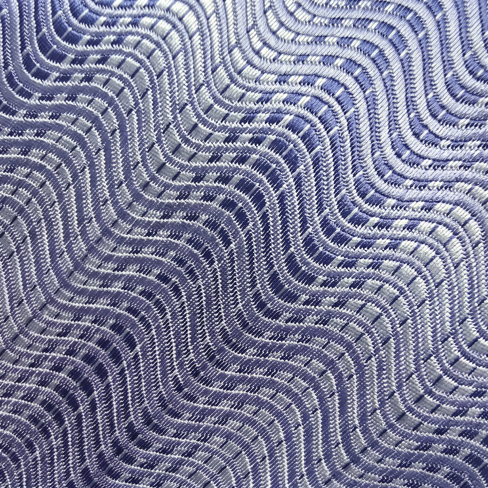 Light Blue Ripple Wave Necktie | Sailor Australia