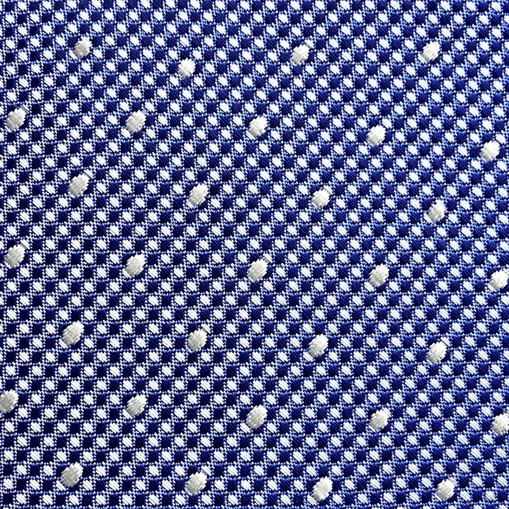 Periwinkle Blue Micro-Dot Tie Set | Wedding & Formal Accessory Set