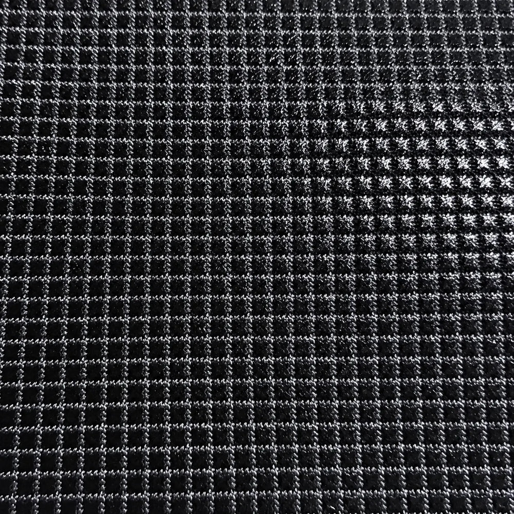 Black Micro Grid Necktie | Sailor Australia