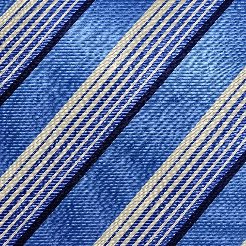 Sky Blue Striped Necktie | Sailor Australia
