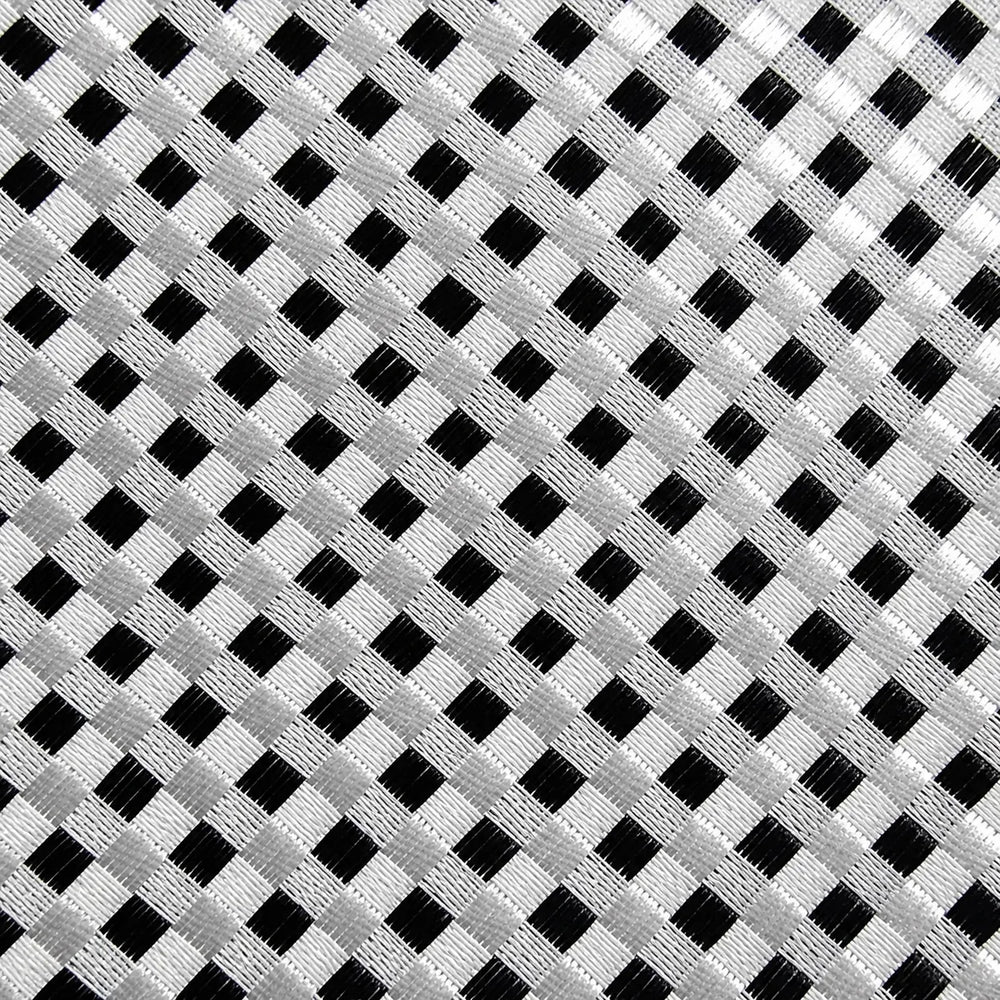 Black & White Micro Check Necktie | Sailor Australia