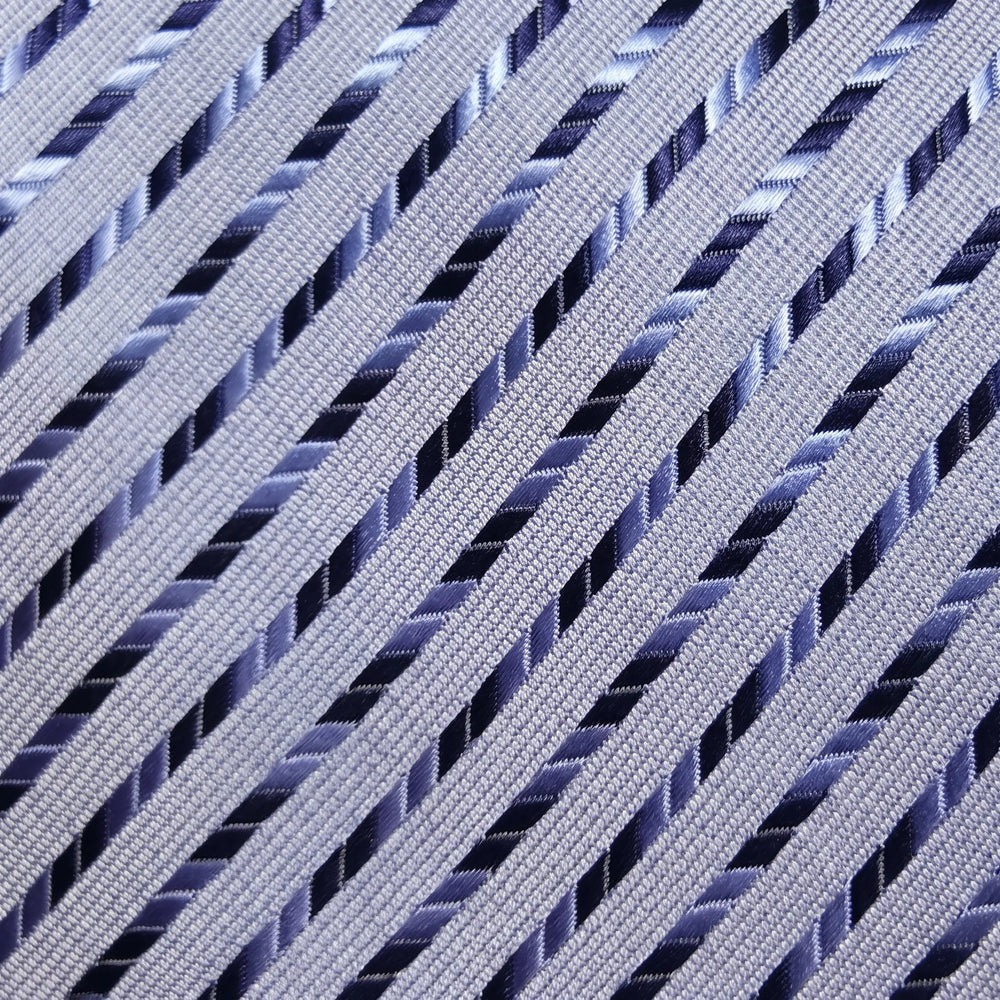 Light Blue & Navy Tie Set | Wedding & Formal Accessory Set