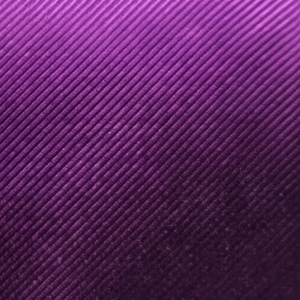 Plum Twill Tie Set | Wedding & Formal Accessory Set