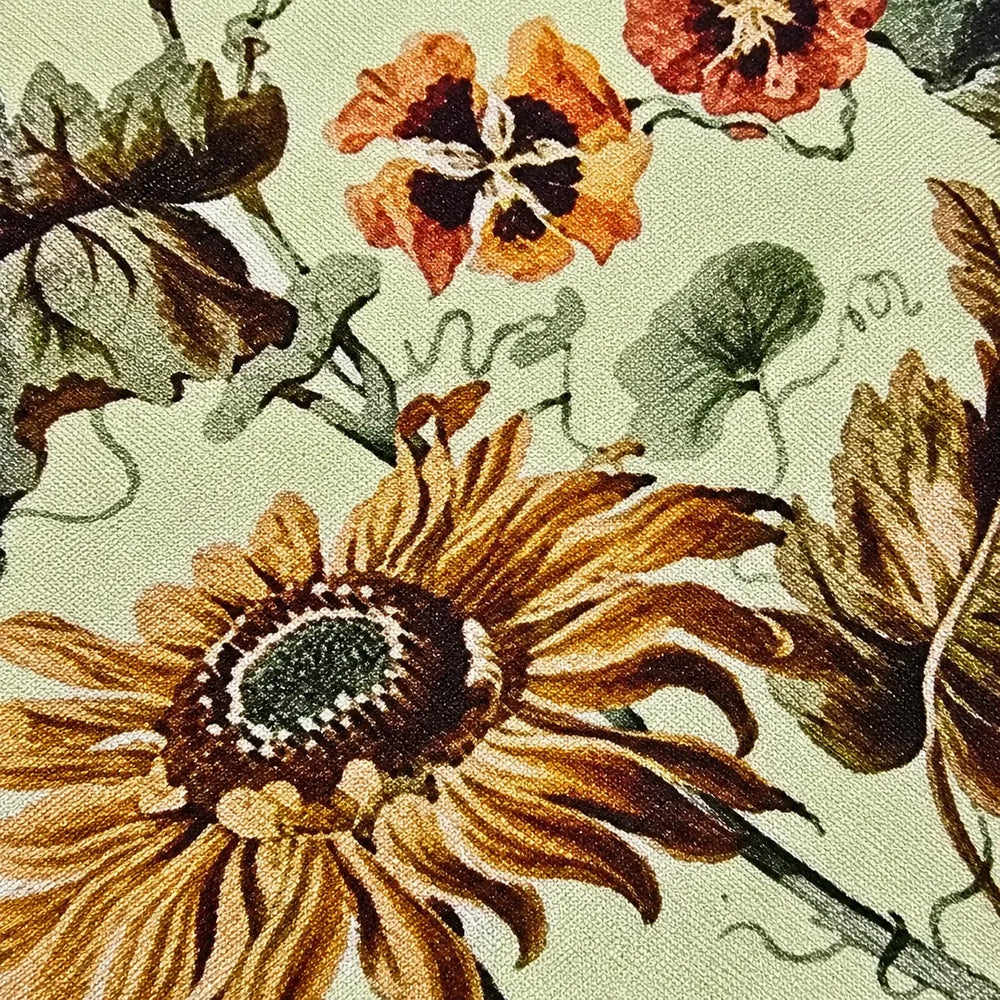 Vintage Sunflower Floral Silk Necktie | Sailor Australia
