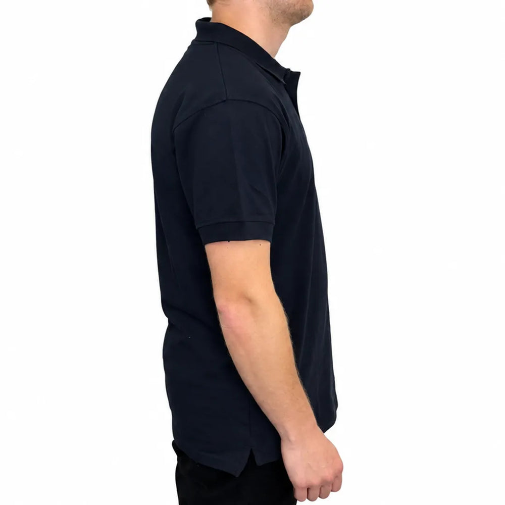 Men's Dark Sapphire Polo Shirt | 220 GSM Cotton Spandex