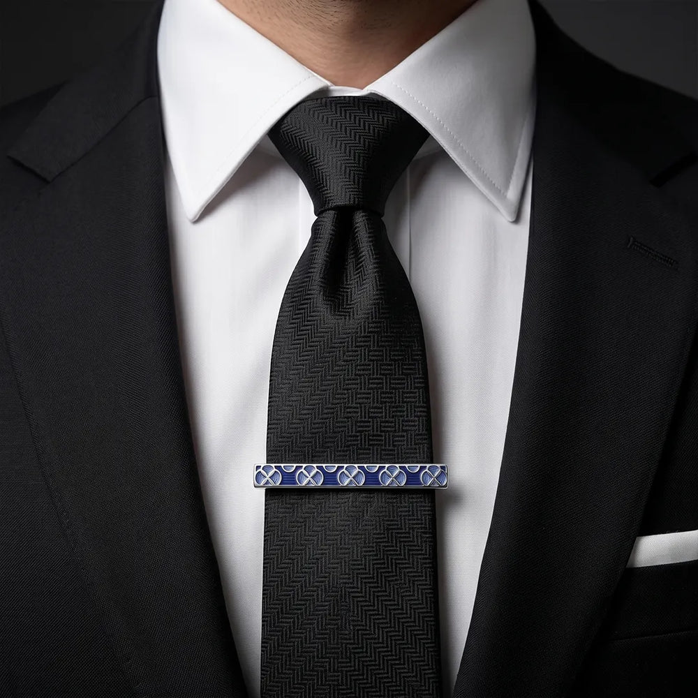 Cufflink & Tie Clip Set - 11