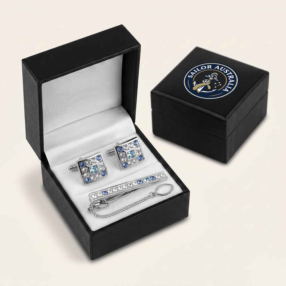 Cufflink & Tie Clip Set - 48