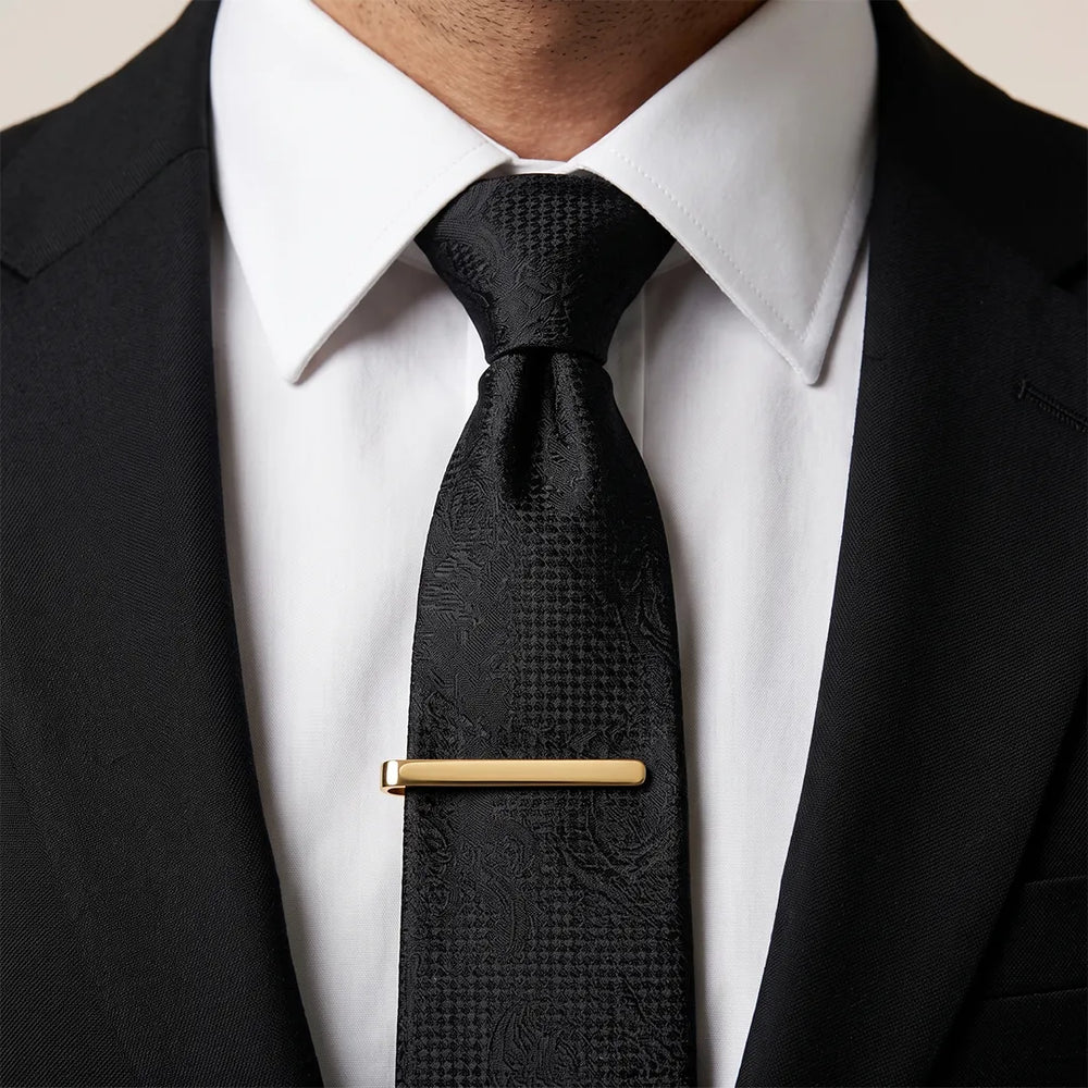 Men's Minimalist Gold Tie Slide | Sailor Australia