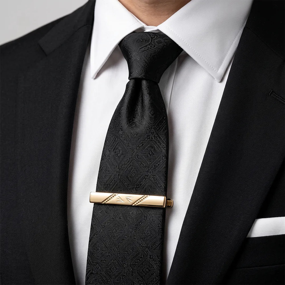 Men's Gold Engraved Tie Clip | Sailor Australia