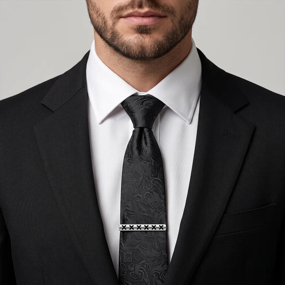Cufflink & Tie Clip Set - 26