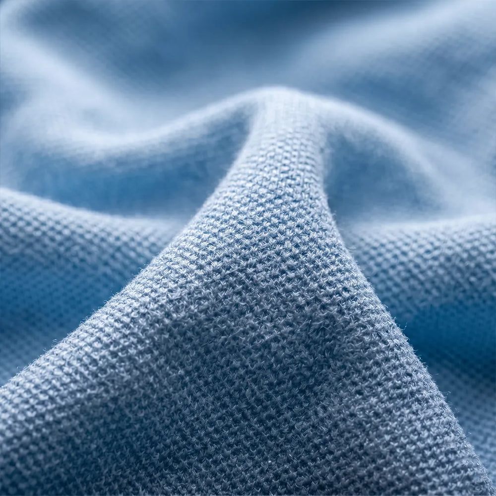 Men's Powder Blue Polo Shirt | 220 GSM Cotton Spandex