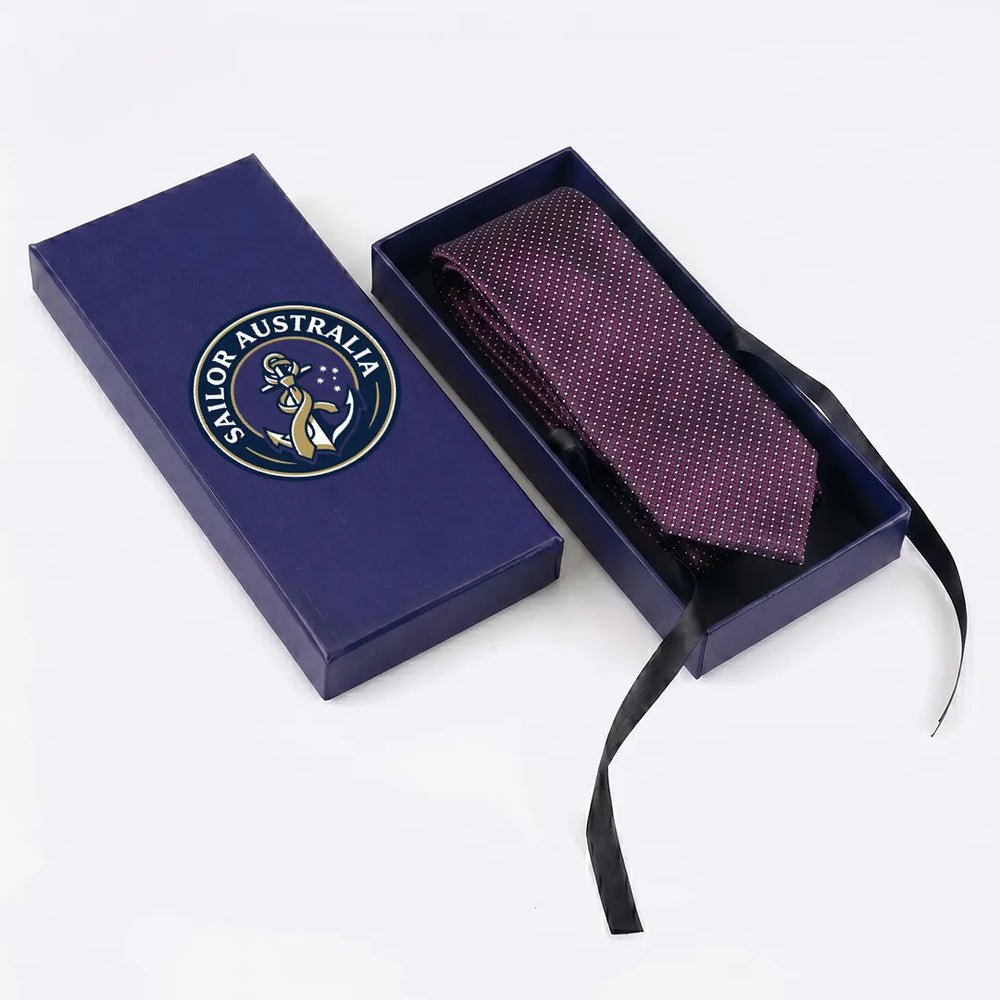 Purple Micro-Dot Skinny Tie | Polyester Wedding & Formal Necktie