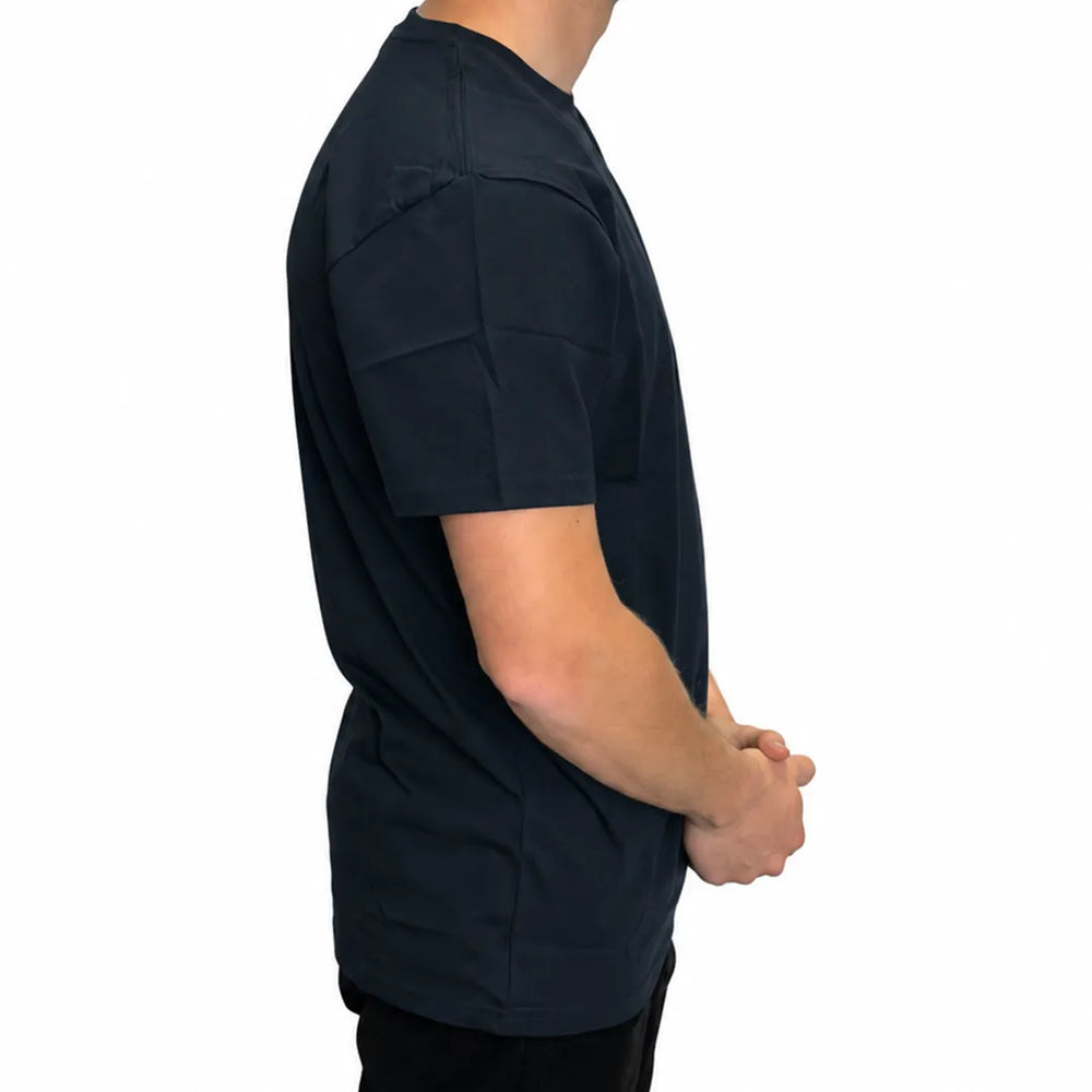 Men's Black Crew Neck T-Shirt | Premium Cotton