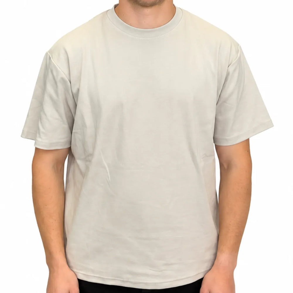 Men's Bone Heavyweight Drop Shoulder T-Shirt | 285 GSM
