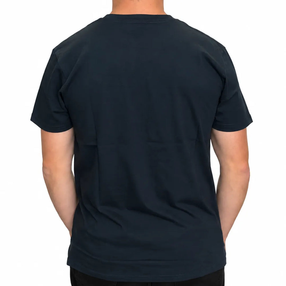 Men's Navy Crew Neck T-Shirt | 100% Australian Combed Cotton